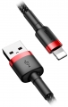 кабель передачи данных Baseus Cafule Cable USB For lightning 1.5A 2m red + black
