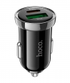автомобильное зарядное устройство Hoco Z44 Leading PD20W+QC3.0 car charger black