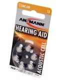 батарейки для слуховых аппаратов Ansmann ZA13/PR48-6BL 