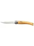 складной нож Opinel №08 филейный Stainless Steel бук