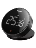 электронный бытовой таймер Baseus Heyo rotation countdown timer Pro dark grey