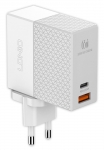 быстрое зарядное устройство LDNIO A2620C 65W PD + QC3.0 + кабель Type-C - Type-C
