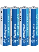 мизинчиковые батарейки (4 шт.) Westinghouse LR03/AAA Dynamo Alkaline-SP4