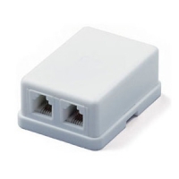 телефонная розетка Элком 2 х 6P-4C