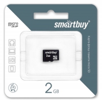 карта памяти SmartBuy 2Gb microSD без адаптера