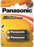 батарейки (2 шт.) Panasonic LR6/AA Alkaline Power-12BL