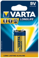 батарейка Varta 6LR61/Крона Long Life-1BL