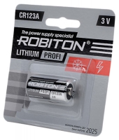 батарейка Robiton CR123A PROFI-BL1