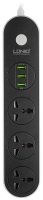 сетевой фильтр с USB портами LDNIO SC3301 3USB*3,1A + 3*220V 1,6м