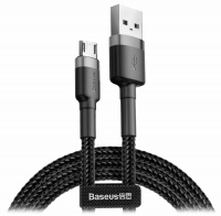 кабель передачи данных Baseus Cafule Cable USB For Micro 2.4A 1m