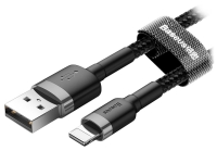 кабель передачи данных Baseus Cafule Cable USB For lightning 2.4A 1m