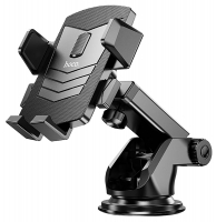 держатель на присоске с телескопической штангой Hoco CA83 David one-button center console car holder