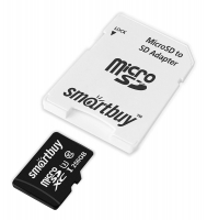 карта памяти SmartBuy 256GB microSDXC  U3 V30 A1 Advanced R/W up to 90/55 Mb/s