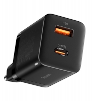 сетевая зарядка для телефона и планшета Baseus Super Si Pro Quick Charger C+U 30W