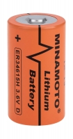 литиевая промышленная батарейка Minamoto ER 34615H (D)