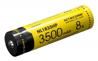 литиевый аккумулятор NiteCore NL1835HP 18650 3.6v 3500mA Li-ion 3.6v 8A  с защитой литиевый аккумулятор NiteCore NL1835HP 18650 3.6v 3500mA Li-ion 3.6v 8A  с защитой
