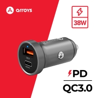 автомобильное зарядное устройство для смартфона Arroys CR-4 автомобильное зарядное устройство для смартфона Arroys CR-4