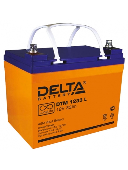 аккумулятор Delta DTM 1233 L