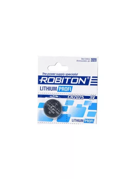 батарейка Robiton CR2025 PROFI-5BL