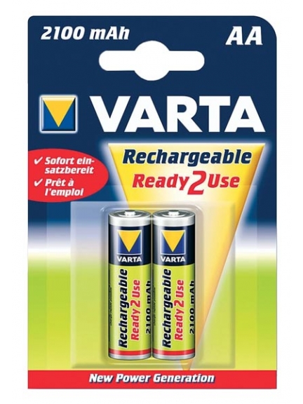 аккумулятор Varta 2100 mAh R6/AA Ready2Use-2BL