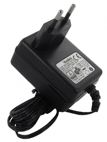 блок питания Yealink для T2x/T41P/T42G 5VDC, 1.2A