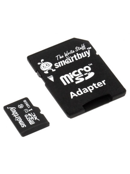 карта памяти SmartBuy 128Gb microSDXC Class 10