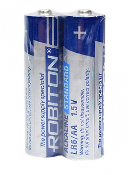 батарейки (2 шт.) Robiton STANDARD LR6/AA-SR2