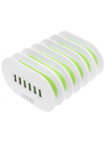 настольное зарядное устройство LDNIO A6702 6USB/7А