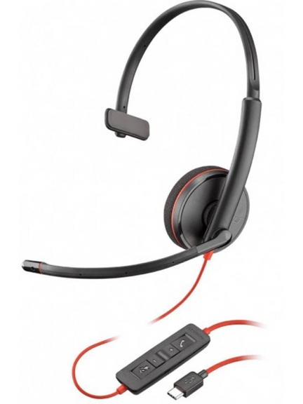 USB гарнитура для смартфона и ноутбука Plantronics BlackWire C3210-C (PL-C3210-C)