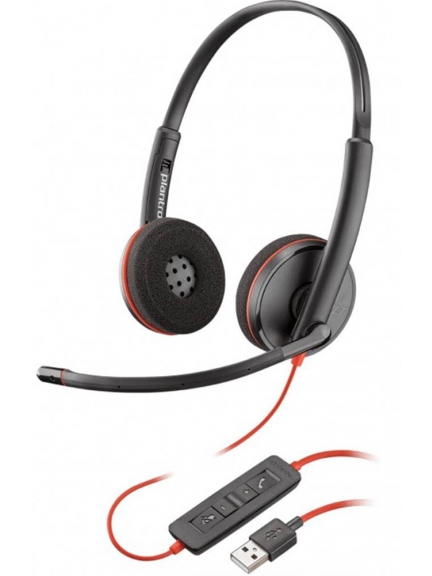 USB гарнитура для компьютера Plantronics BlackWire C3220-A (PL-C3220-A)