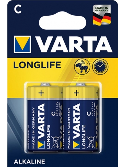 батарейки (2 шт.) Varta LR14/C LONGLIFE 2BL