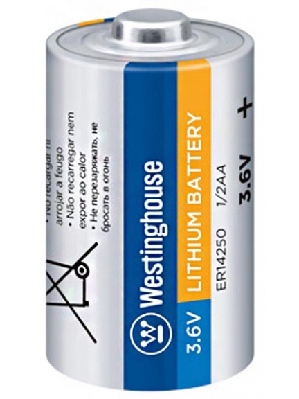 литиевая батарейка 3.6v Westinghouse ER 14250 (1/2AA)