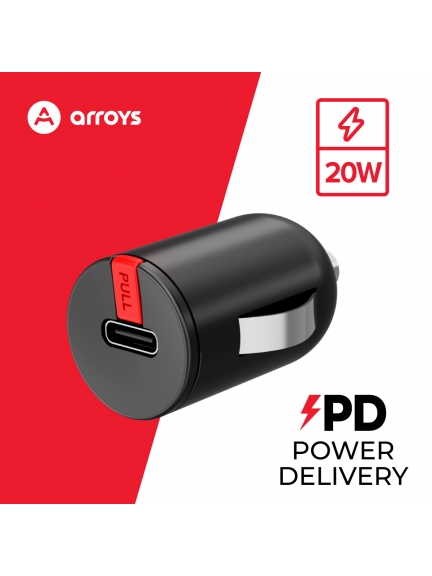 автомобильное зарядное устройство для смартфона Arroys CR-2