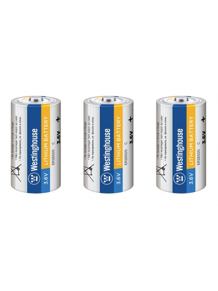 литиевые батарейки Westinghouse ER 26500 (C) 3шт.