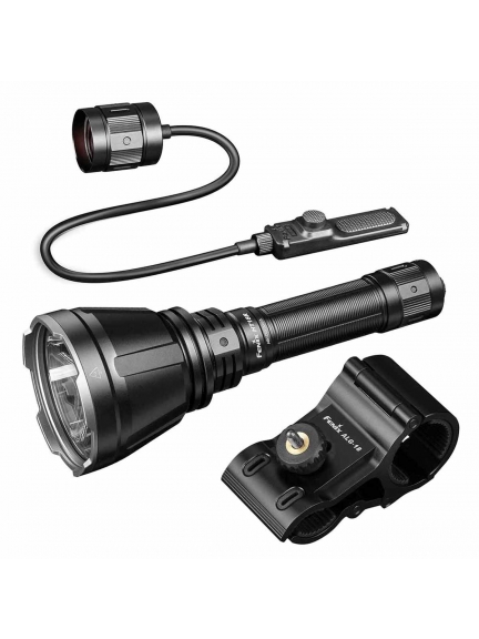 светодиодный фонарь Fenix HT18R комплект с креплением ALG-18 и тактической кнопкой AER-05
