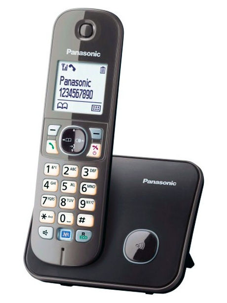 радиотелефон DECT Panasonic KX-TG6811RU grey