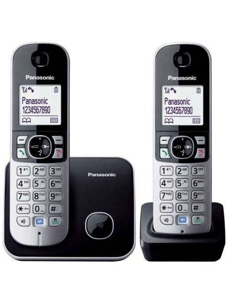 радиотелефон DECT Panasonic KX-TG6812RU black