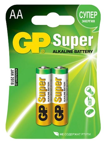 батарейки (2 шт.) GP LR6/AA-OS2 