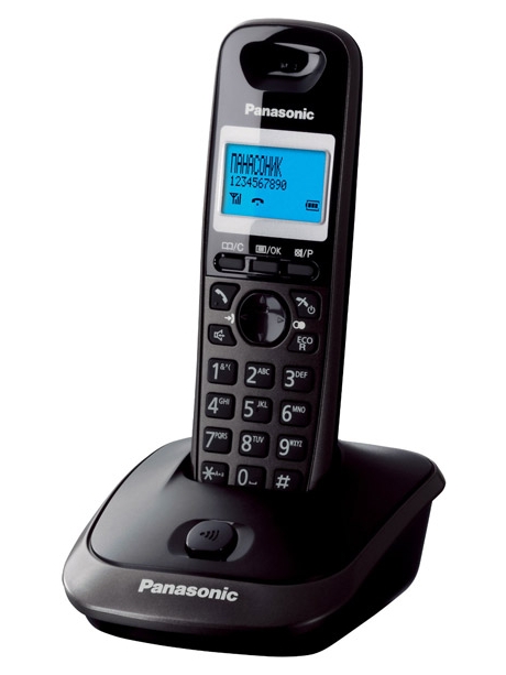 радиотелефон DECT Panasonic KX-TG2511RU dark grey