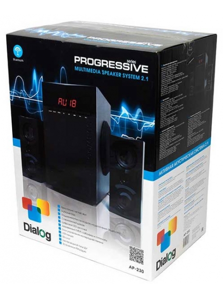 колонки Dialog Progressive AP-230 black