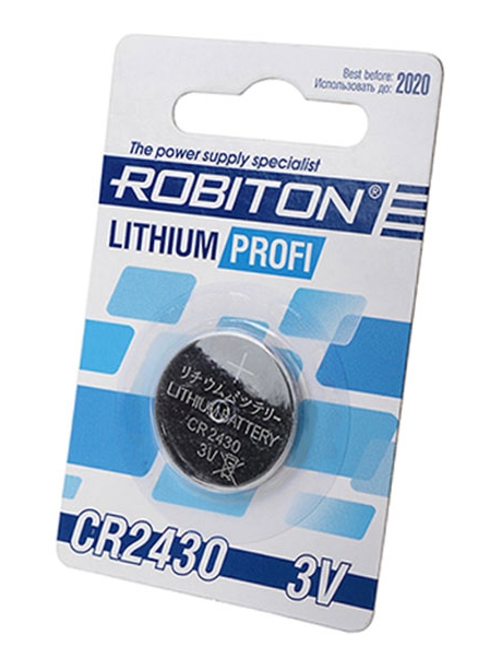 батарейка Robiton CR2430 PROFI-1BL 