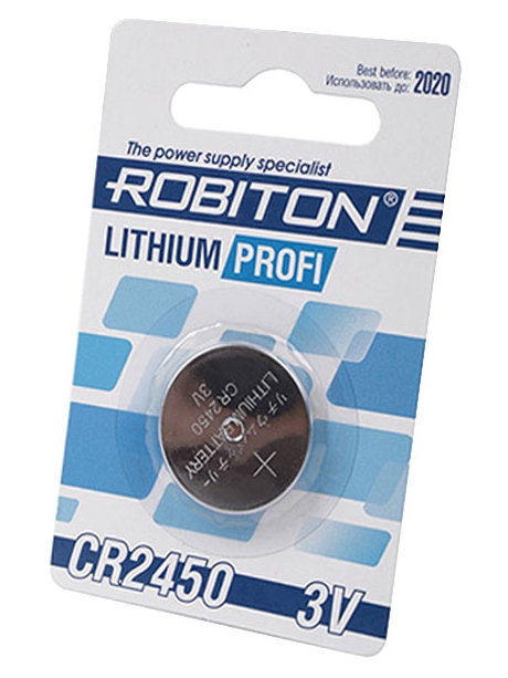 батарейка Robiton CR2450 PROFI-1BL 