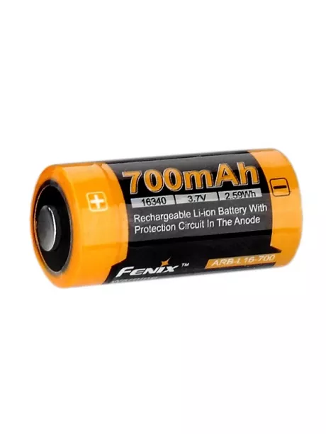 аккумулятор Fenix Li-ion 16340 700mAh 