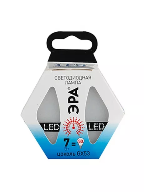 светодиодная лампа ЭРА LED smd GX-7w-842-GX53 