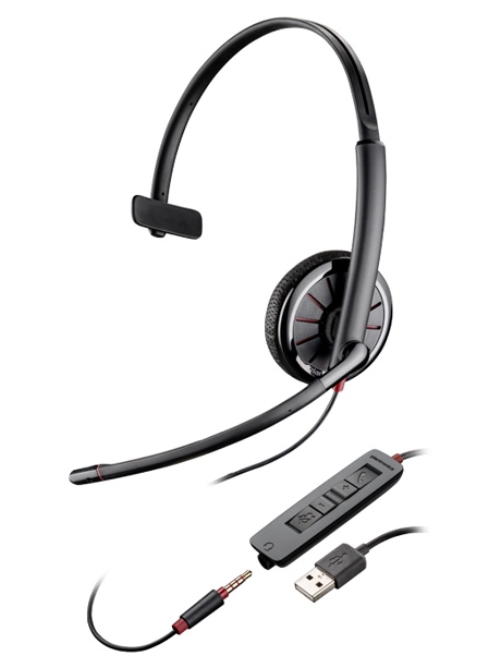 Гарнитура jack 3 5 mm 4 pin Plantronics BlackWire C315.1-M 
