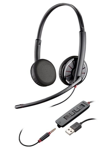 Гарнитура jack 3 5 mm 4 pin Plantronics BlackWire C325.1-M 