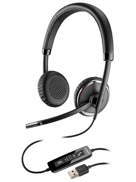 USB Lync гарнитура Plantronics BlackWire C520M (PL-С520M) 