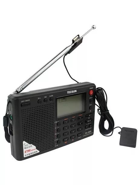 цифровой радиоприемник с хорошим приемом Tecsun PL-380 (export version) black