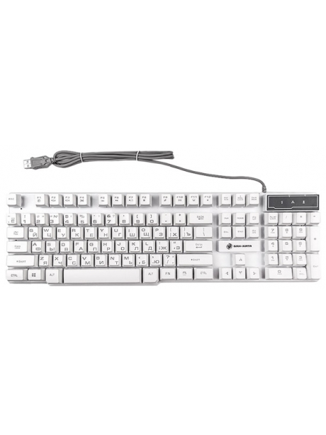 клавиатура с подсветкой Dialog KGK-15U white