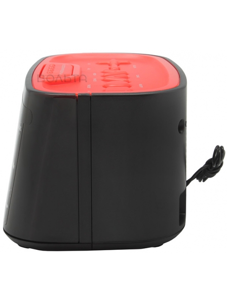 электронные часы настольные Uniel UTR-33 black/red